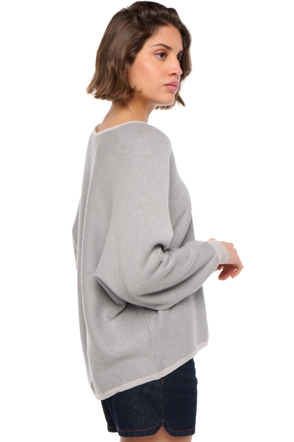 Baumwolle & Cashmere kaschmir pullover damen sloane foggy s